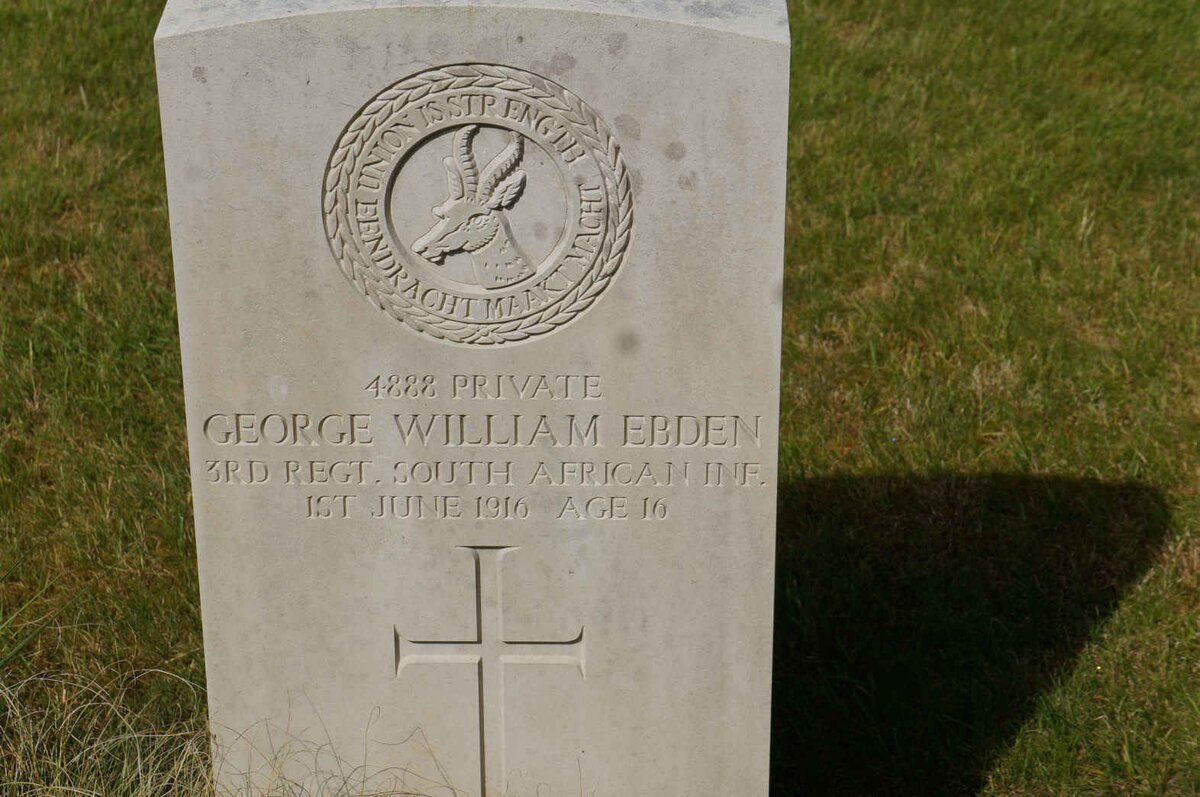 EBDEN George William -1916
