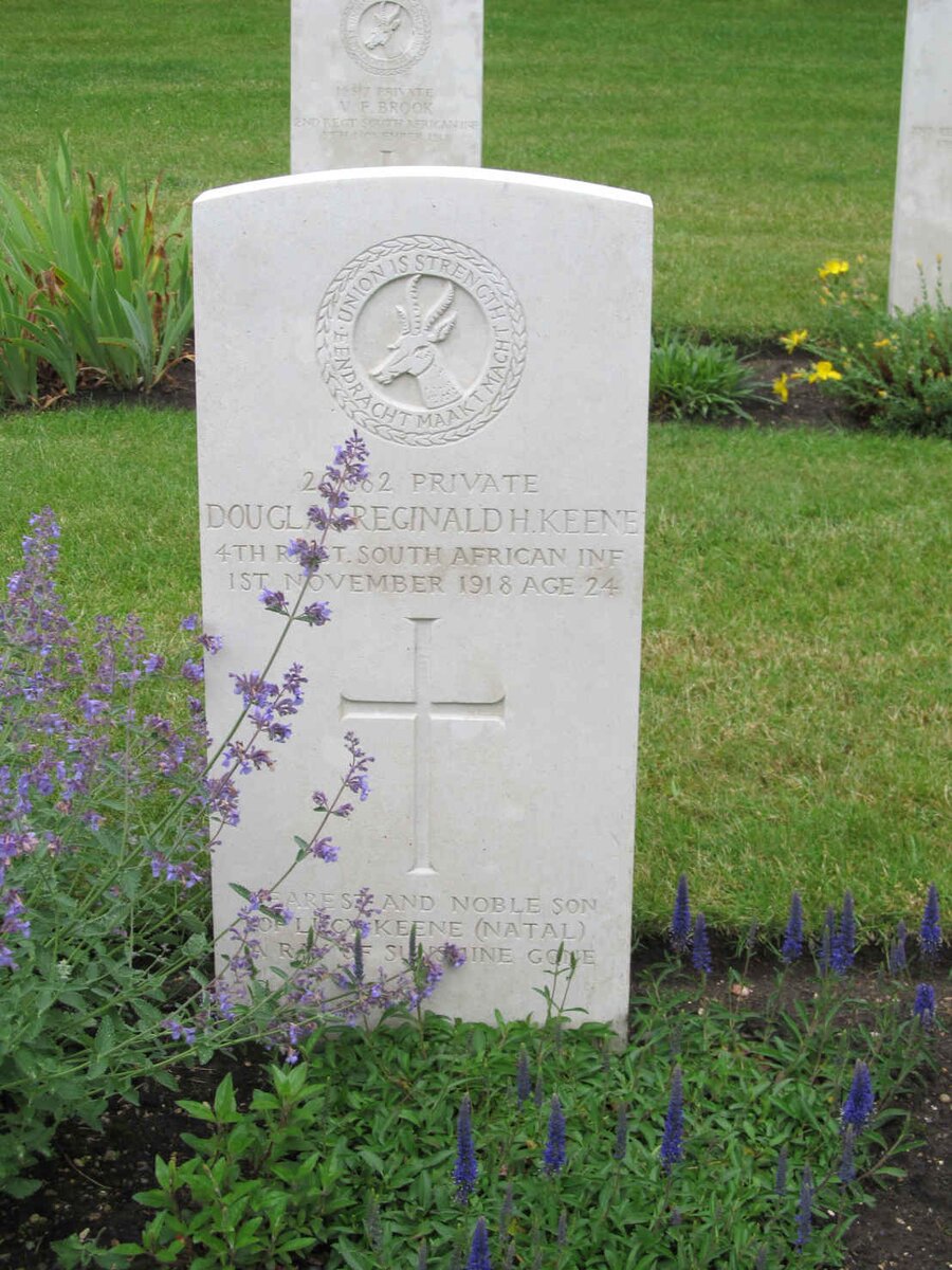 KEENE Douglas Reginald H. -1918