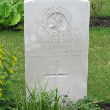 DUNN F.A. -1918