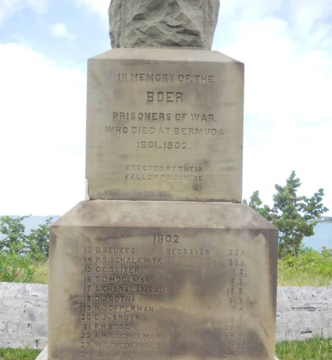 11. Memorial Boer Prisoners of War 1901-1902