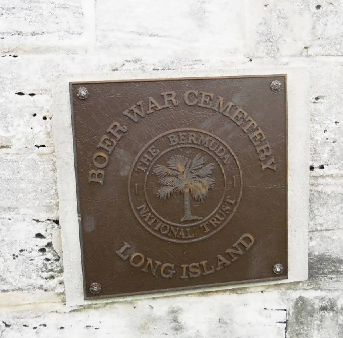 08. Overview on Plaque - Boer War Cemetery