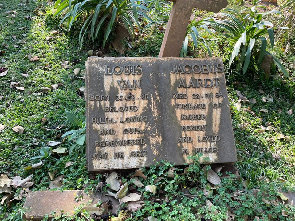 AARDT Louis Jacobus, van 1935-1986
