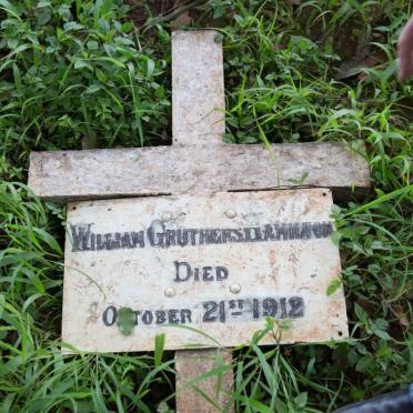 HAMILTON William Gruthers -1912