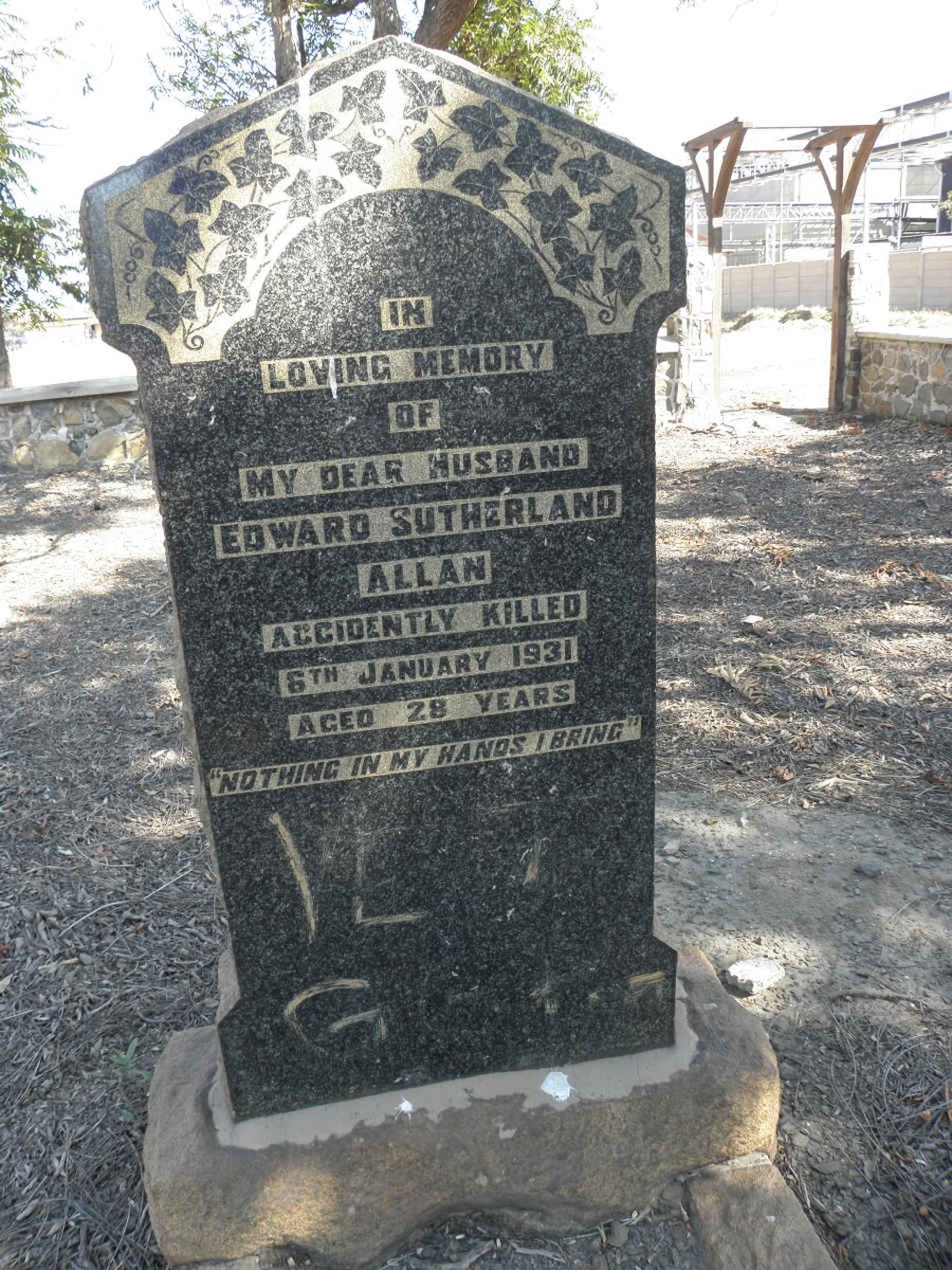 ALLAN Edward Sutherland -1931