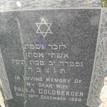 GOLDBERGER Paula -1956