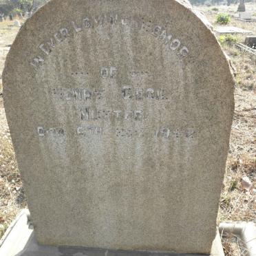 NUTTER Henry Cecil -1942