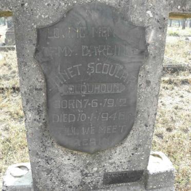 COLOUHOUN Janet Scoulap 1912-1946