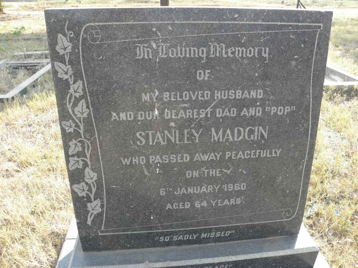 MADGIN Stanley -1960