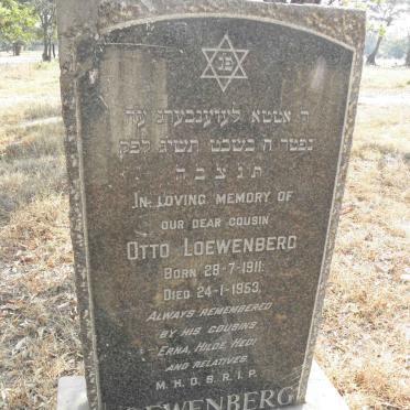 LOEWENBERG Otto 1911-1953