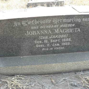 EARLE Johanna Magrieta nee JAKOBS 1886-1958 _1