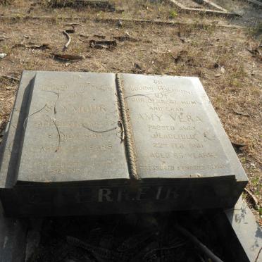 FERREIRA Amy Vera -1961 :: FERREIRA Seymour -1944