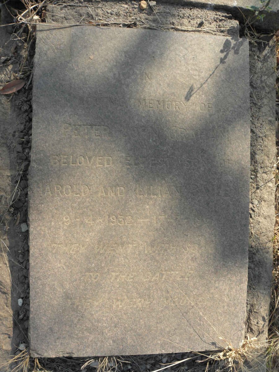 GRAHAM Peter John 1932-19??