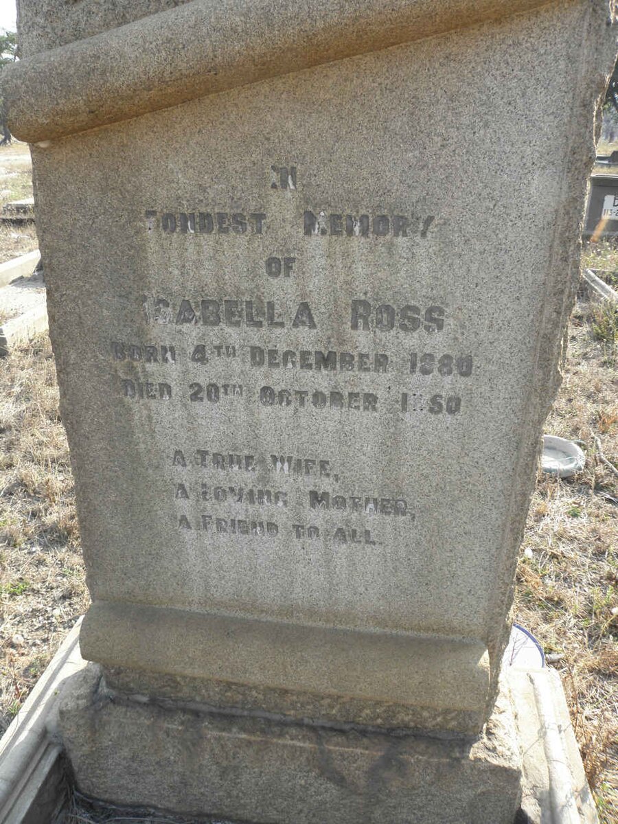 ROSS ?abella 1880-1950