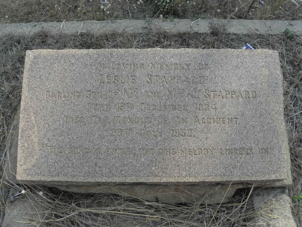 STAPPARD Leslie 1934-1952