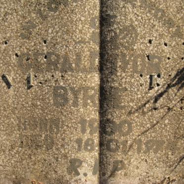 BYRNE Gerald Ivor 1900-1974