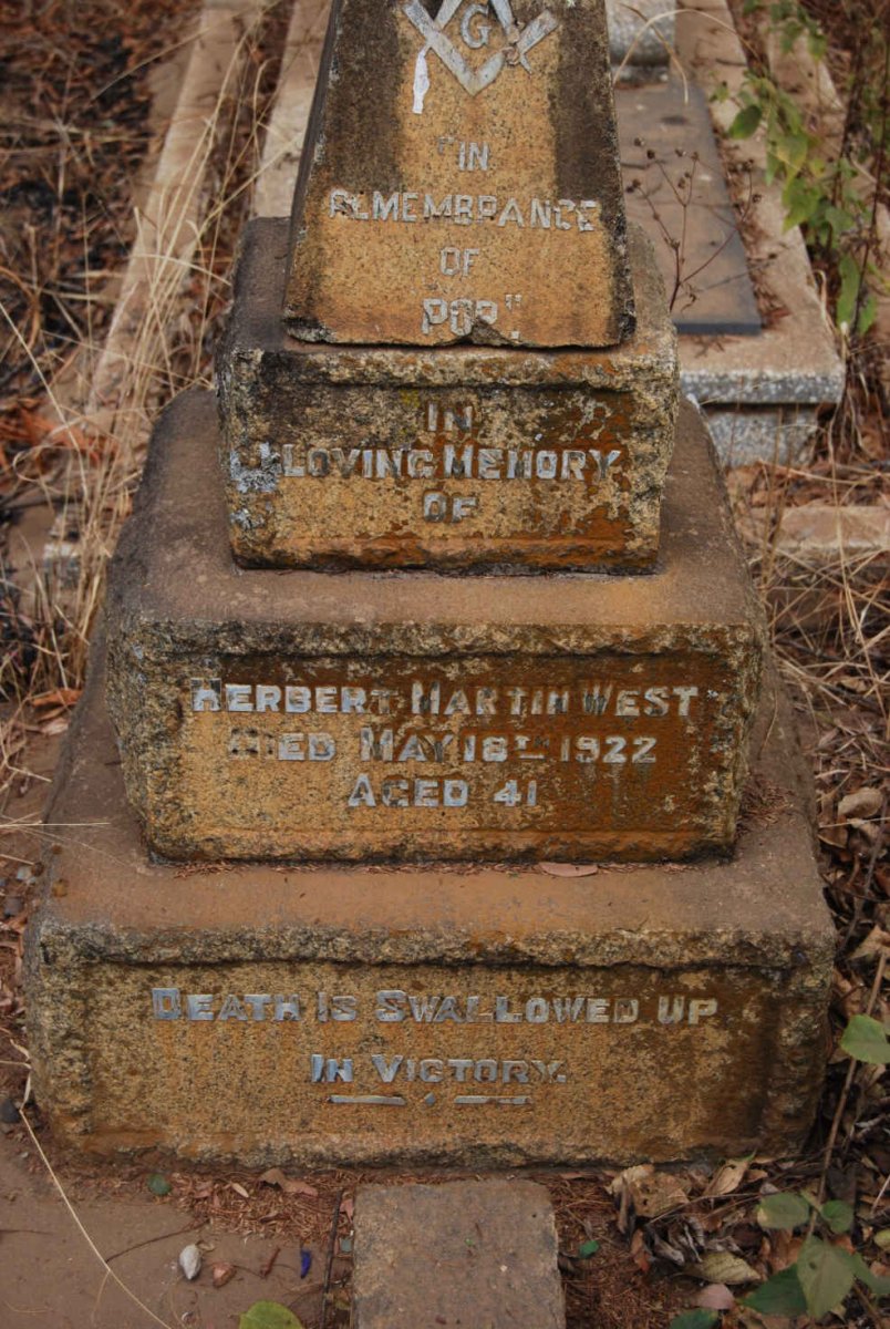 WEST Herbert Martin -1922