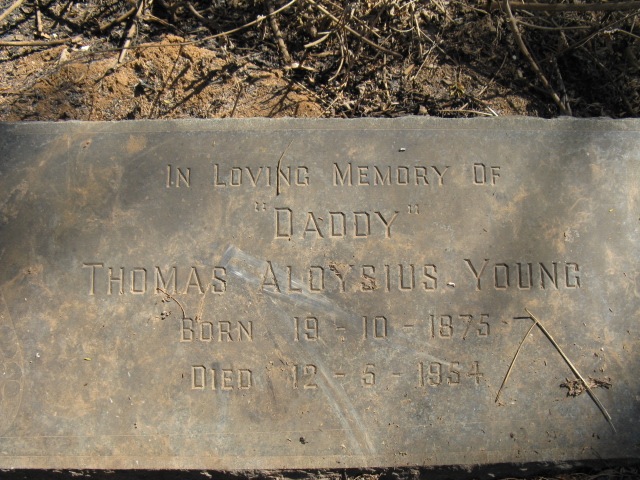 YOUNG Thomas Aloysius 1875-1954