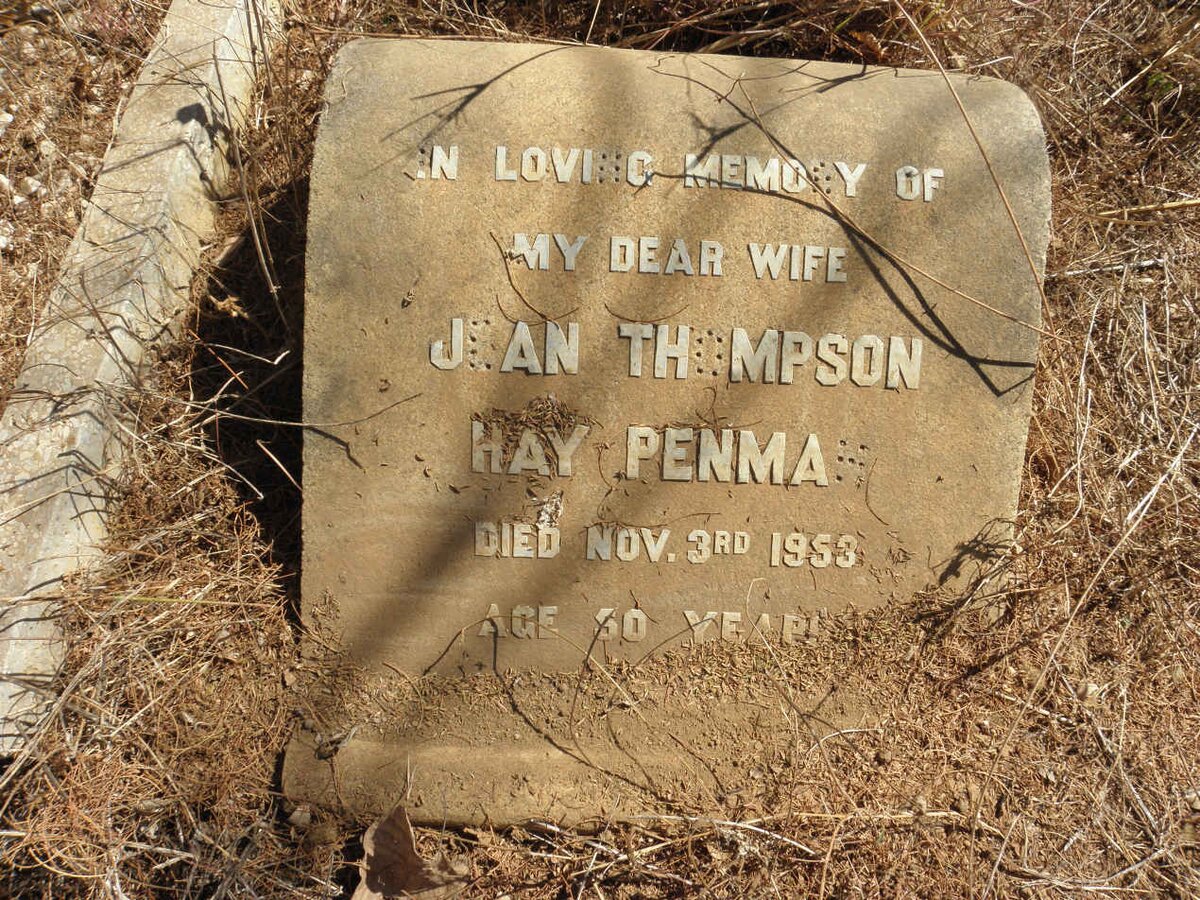 PENMA? Jean Thompson, HAY -1953