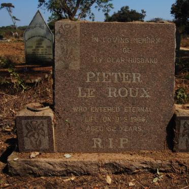 ROUX Pieter, le -1966