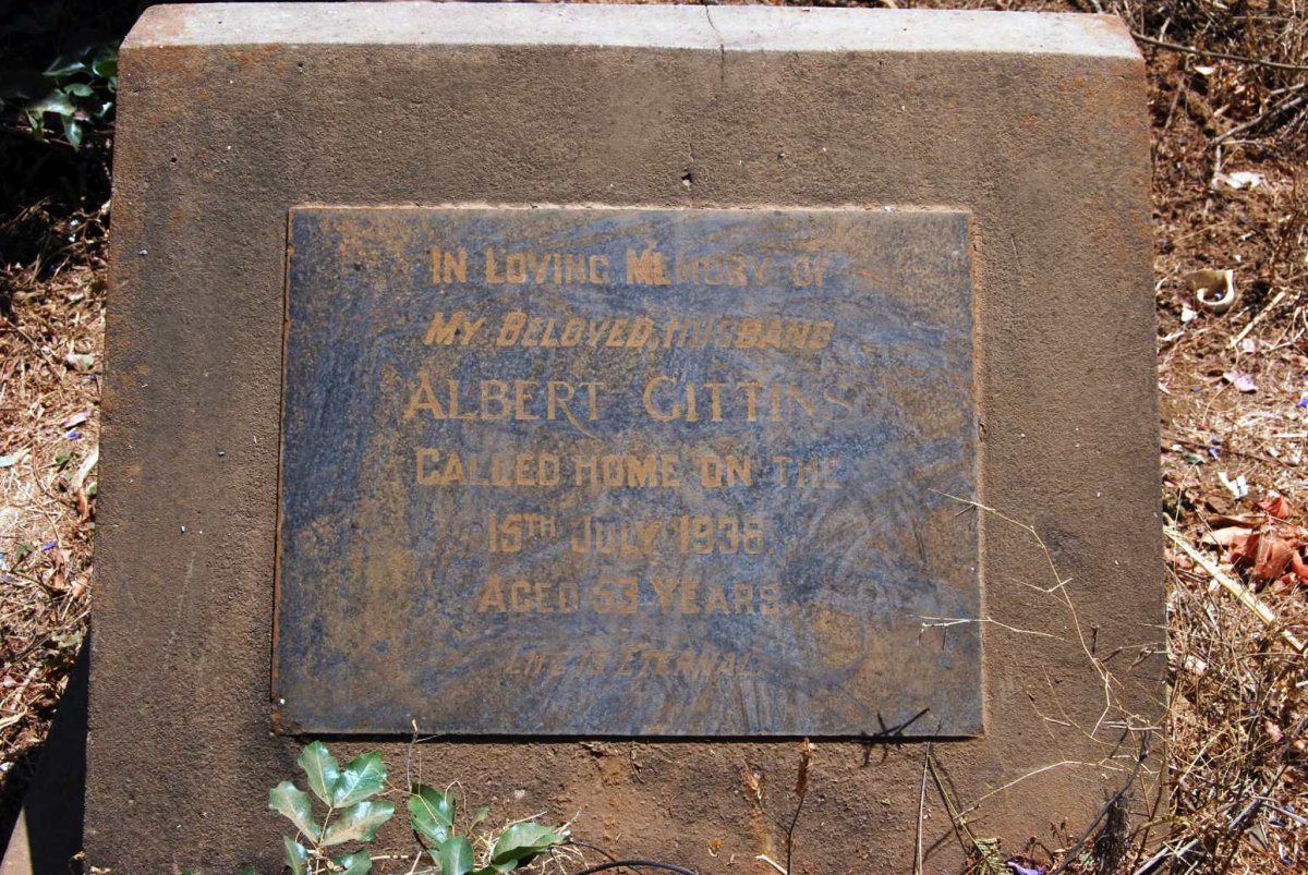 GITTINS Albert -1936