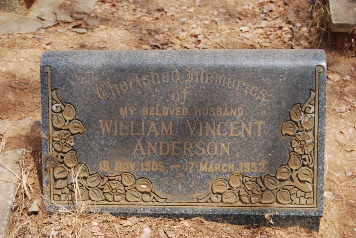 ANDERSON WilliamVincent 1905-1952