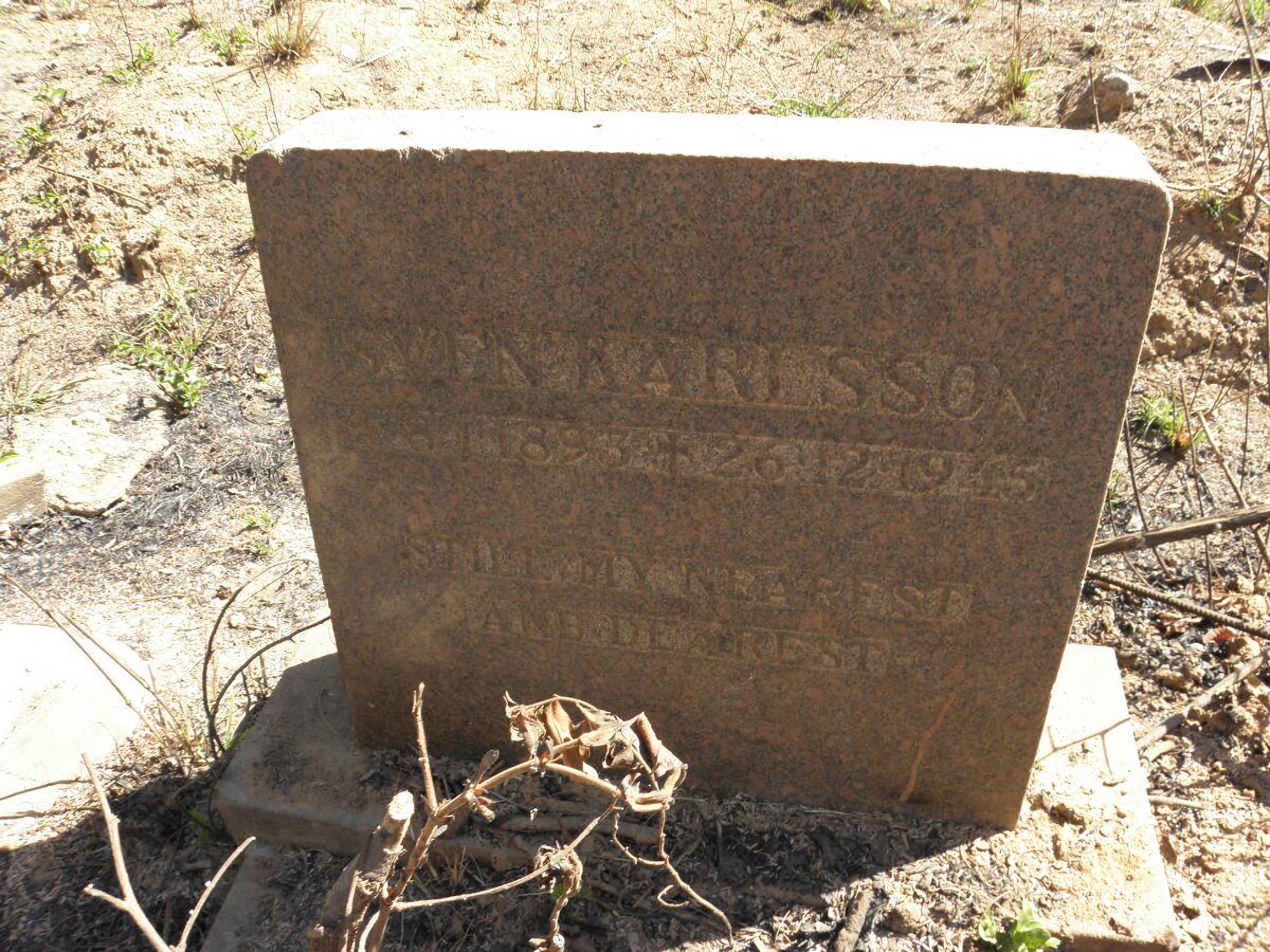 KARLSSON Sven 1893-1945