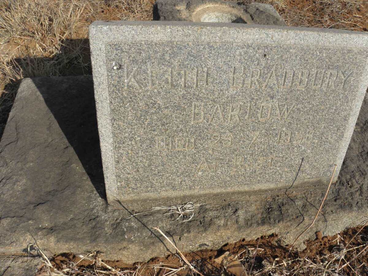 BARLOW Keith Bradbury -1958