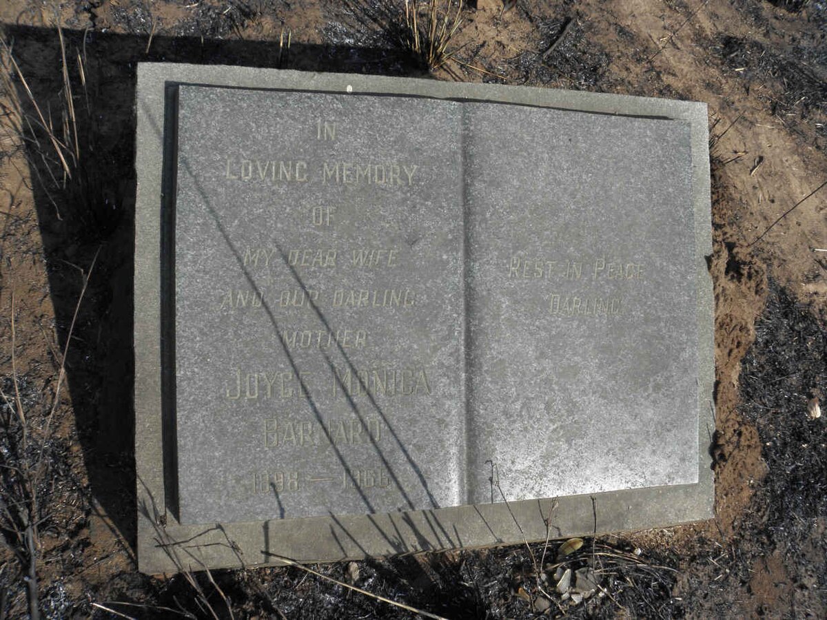 BARNARD Joyce Monica 1898-1966