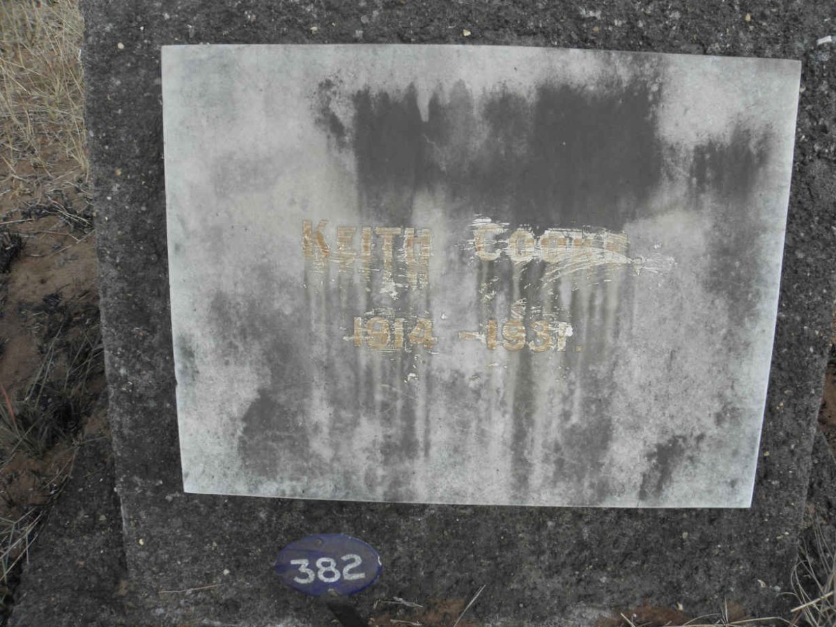 COOKE Keith 1914-1931