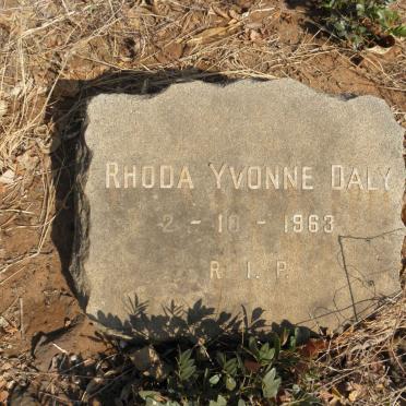 DALY Rhoda Yvonne -1963