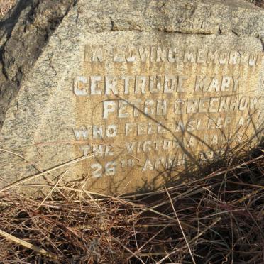 GREENHOW Gertrude Mary Petch 192?