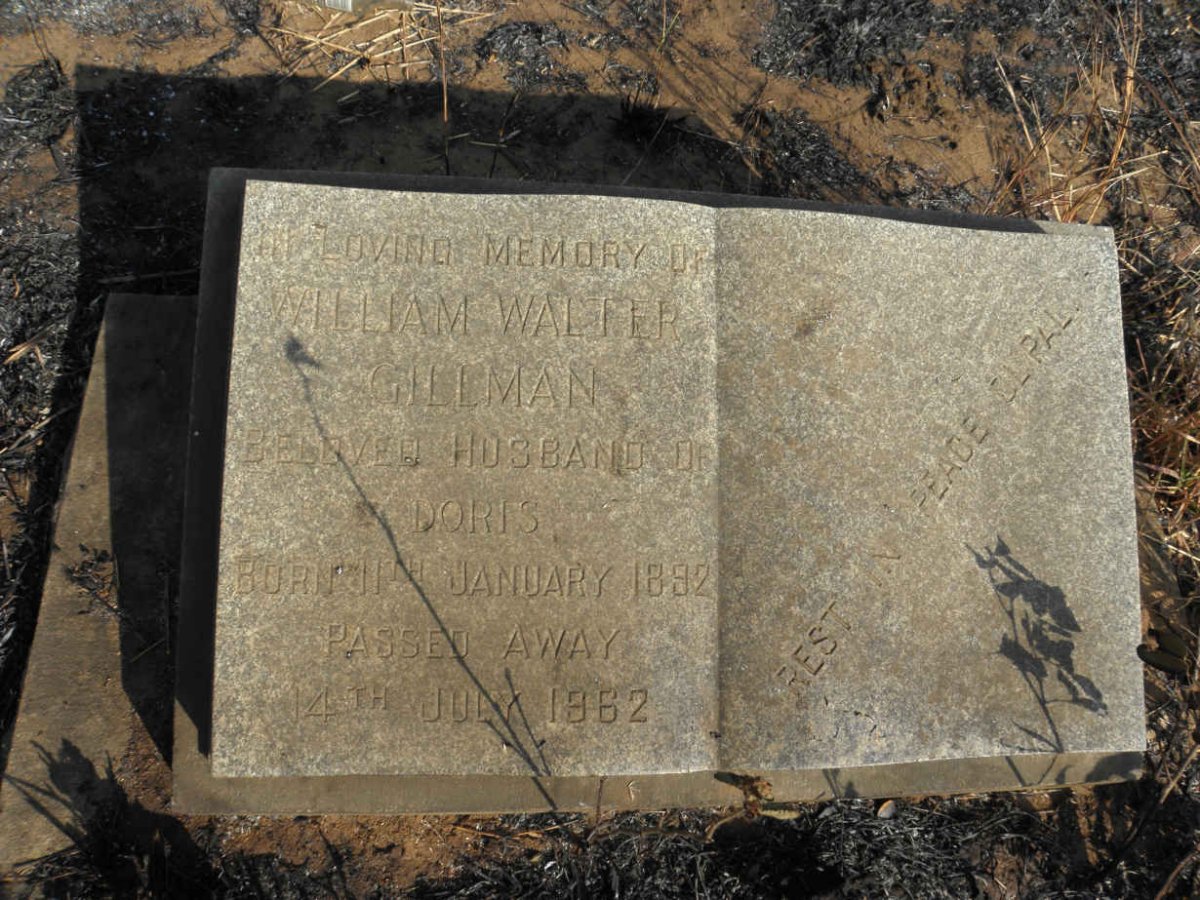 GILLMAN William Walter 1892-1962