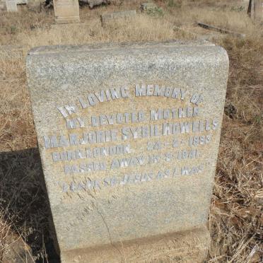 HOWELLS Marjorie Sybil 1895-1941