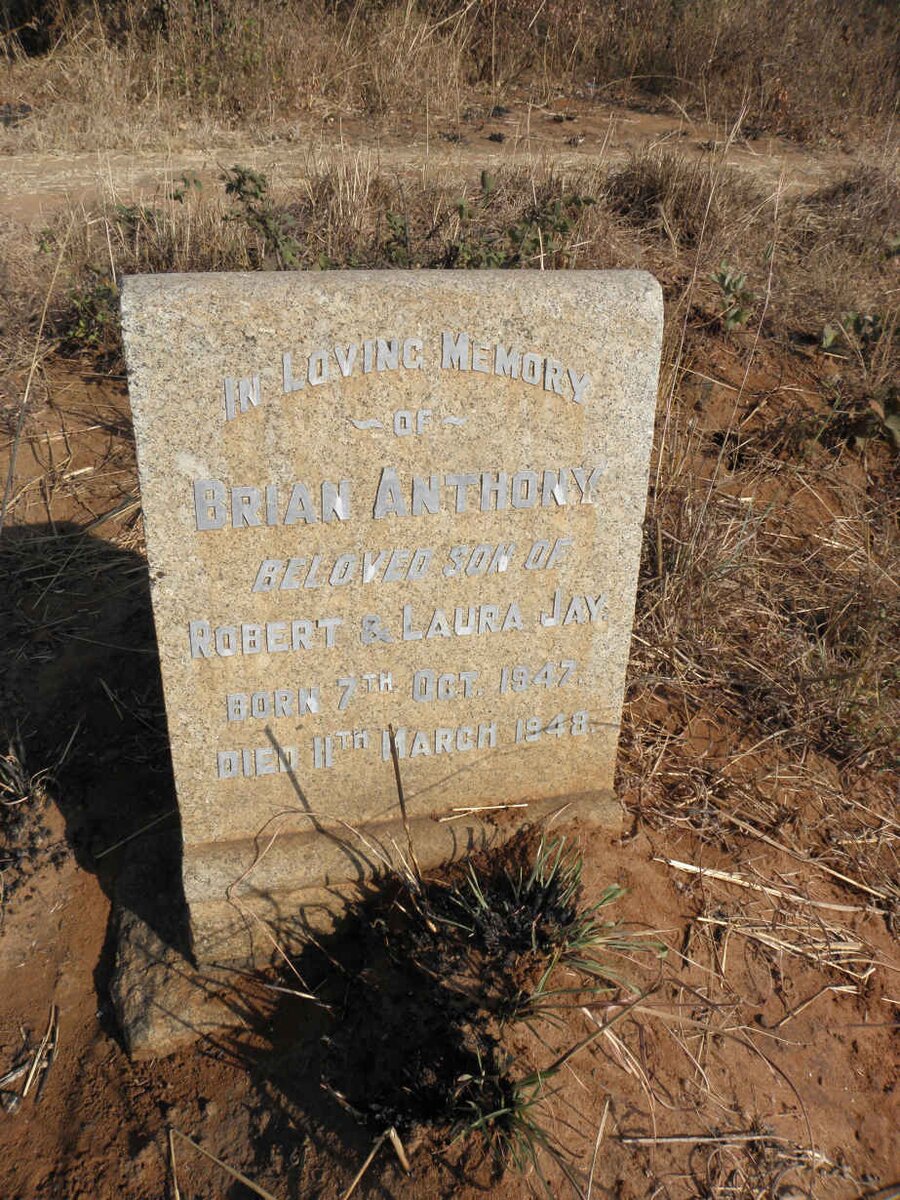 JAY Brian Anthony 1947-1948