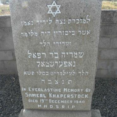 KNAPERSTOCK Schmerl -1940