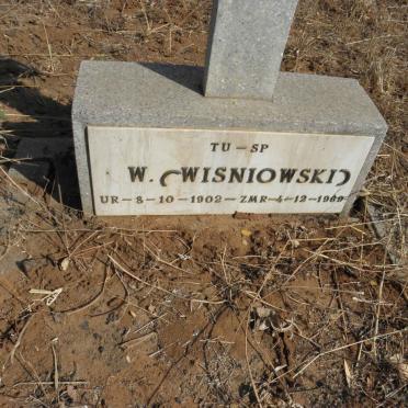 WISNIOWSKI W. 1902-1969