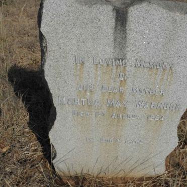 WARNOCK Martha Mary -1953