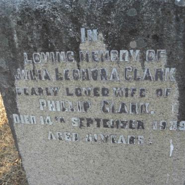 CLARK Julia Leonora -1939