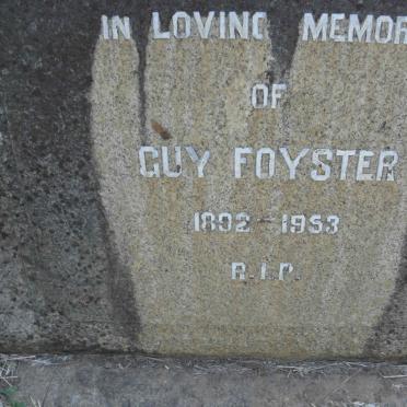 FOYSTER Guy 1892-1953