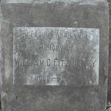 HENRY William C., Fitz 1888-1949