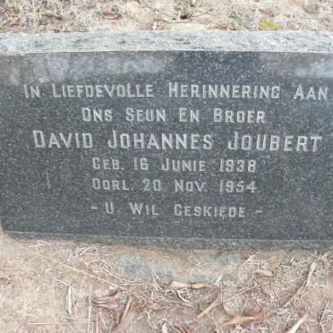 JOUBERT David Johannes 1938-1954