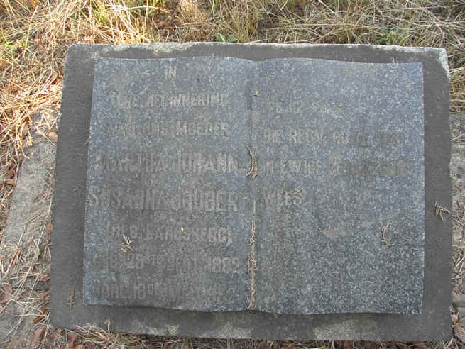 JOUBERT Martha Johanna Susanna nee LANDSBERG 1882-1942