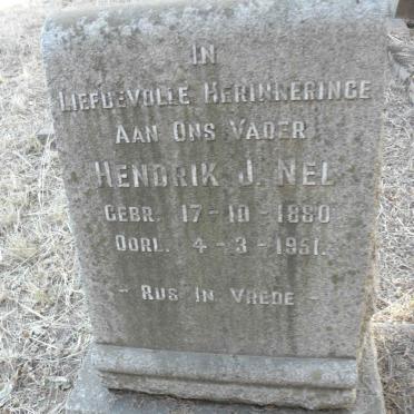 NEL Hendrik J. 1880-1951