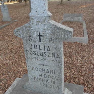 POSLUSZNA Julia 1928-1948