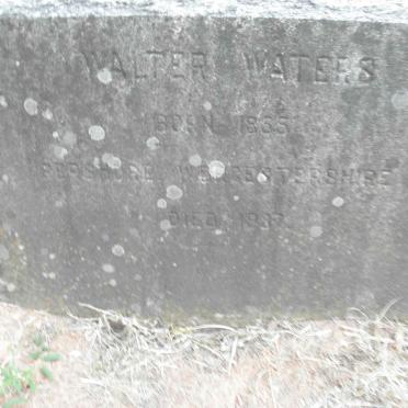 WATERS Walter 1855-1937