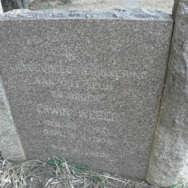 WEBER Erwin 1921-1938