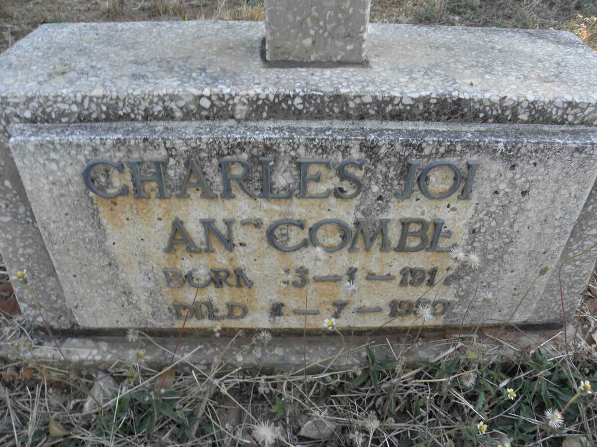 ?AN?COMBE Charles John 1912-1950