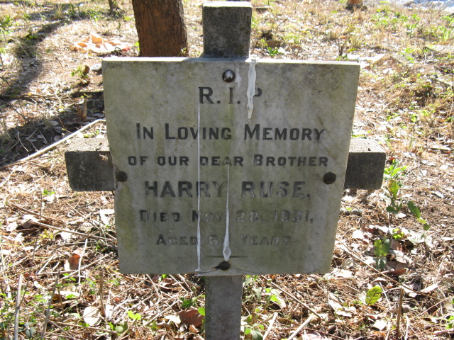 RUSE Harry -1931