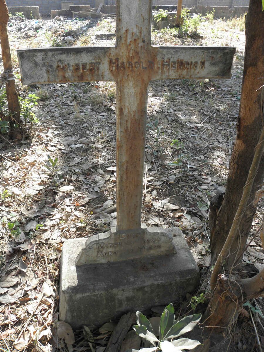 HENRICK Albert Harold -1926