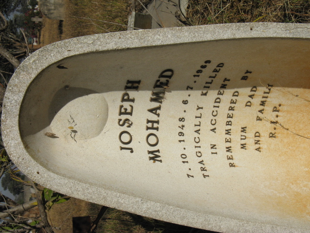 MOHAMED Joseph 1948-1969